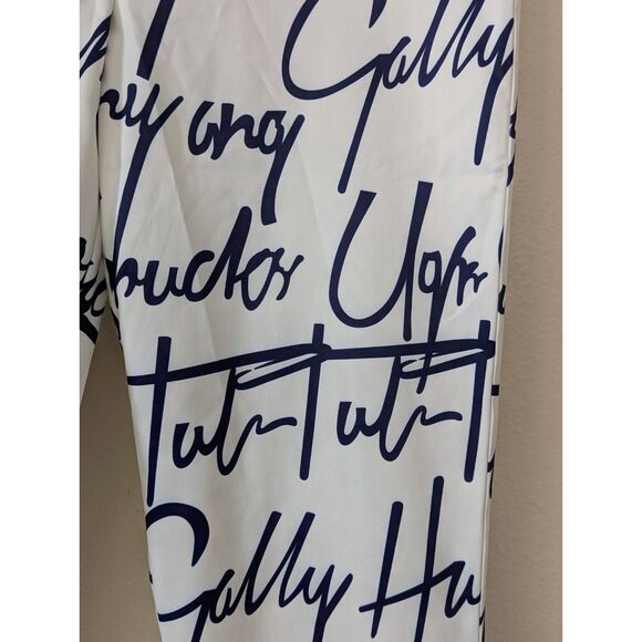 NWT Ovi graffiti party dressy ankle pants Sz M - Picture 11 of 11